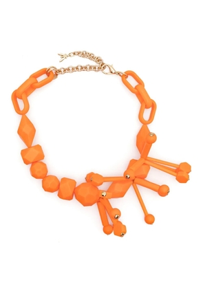 Patrizia Pepe Techno Pop Fly-charm necklace - Gold