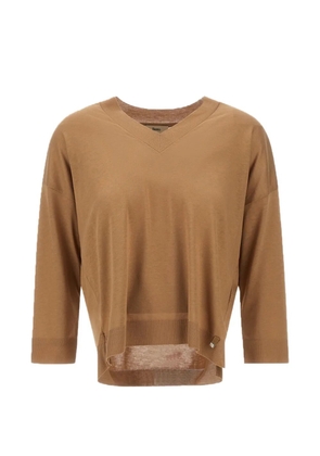 Herno V-neck sweater - Brown