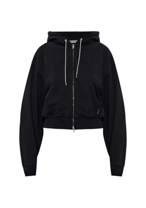 Alexander Wang zip-up hoodie - Black