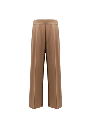 Semicouture welt-pocket trousers - Brown