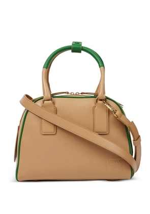 Paul Smith leather contrasting-trim top-handle bag - Neutrals