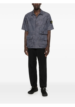 Stone Island camouflage pocket shirt - Grey