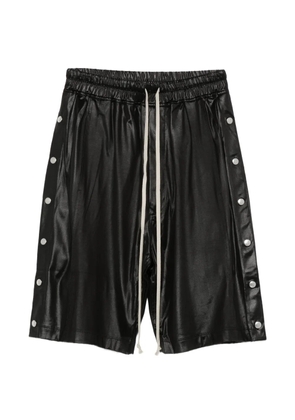 Rick Owens DRKSHDW buttons drawstring shorts - Black