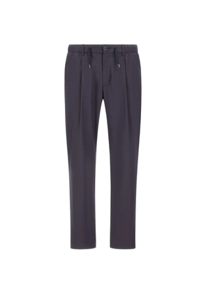 Herno drawstring-fastening trousers - Blue