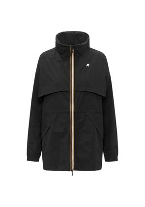 K-Way flap pocket jacket - Black