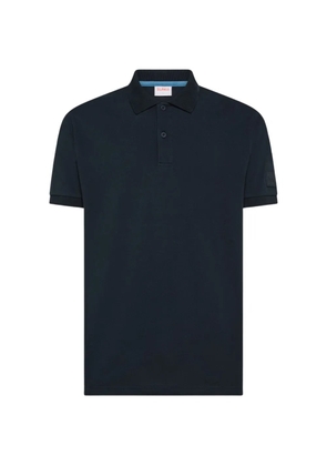 Sun68 logo-patch polo shirt - Blue