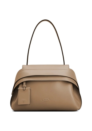 Tod's Wave small leather shoulder bag - Neutrals