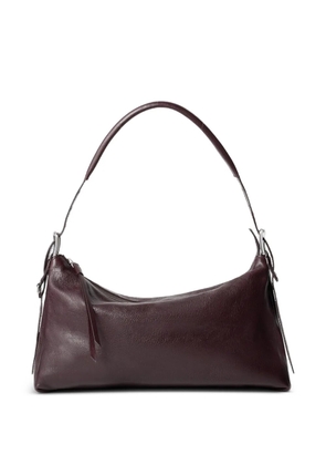 LEMAIRE belted leather tote bag - Brown