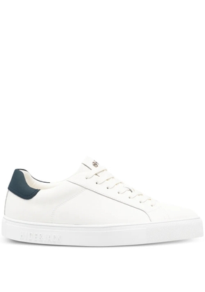 Hide&Jack blue panelled sneakers - White