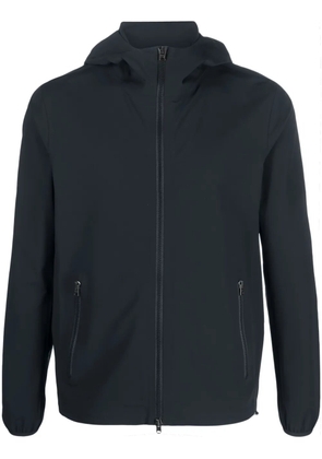 Herno zip-up hooded bomber jacket - Blue