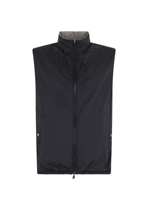 Herno reversible zip-fastening gilet - Blue