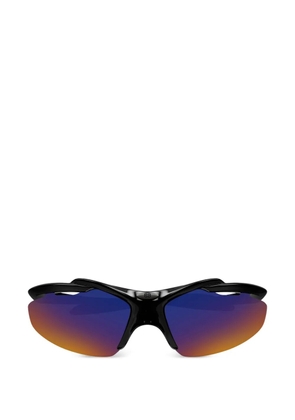 Balenciaga Eyewear oval-frame sunglasses - Black
