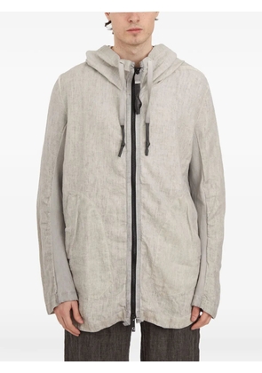 Isaac Sellam Experience zip hooded jacket - Grey