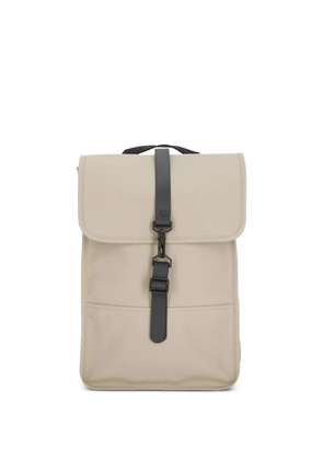 Rains mini flap-top backpack - Neutrals
