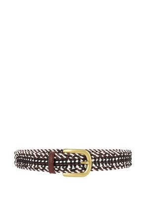 Gabriela Hearst braided belt - Brown