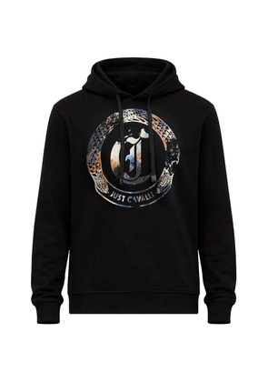 Just Cavalli graphic hoodie - Black