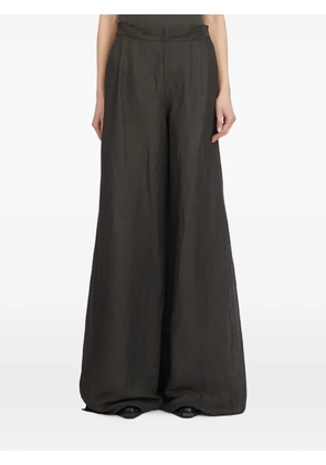 Andrea Ya'aqov split wide trousers - Grey