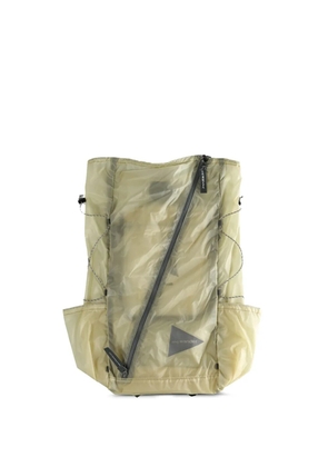 and Wander zip-fastening backpack bag - Neutrals