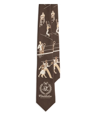 Ralph Lauren Purple Label tennis tie - Brown