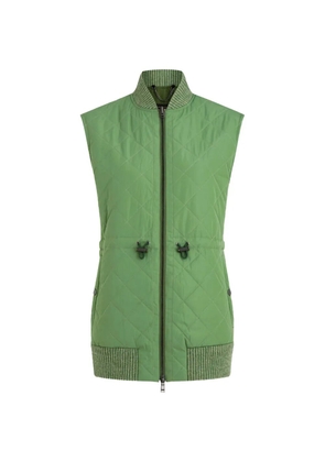 Belstaff diamond-quilted gilet - Green