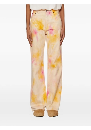 Haikure Korea tie-dye jeans - Neutrals