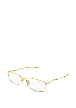 Balenciaga Eyewear rectangle-frame glasses - Gold