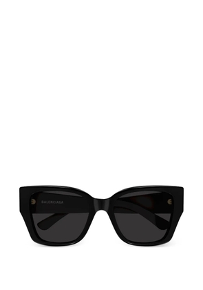 Balenciaga Eyewear geometric-frame sunglasses - Black