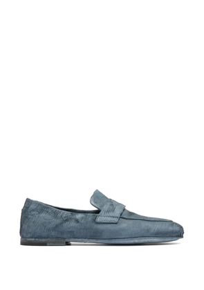 Officine Creative Blair DD leather loafers - Blue