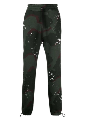 AMIRI camouflage-print track pants - Green