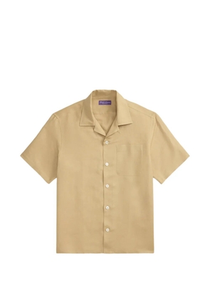 Ralph Lauren Purple Label patch-pocket shirt - Neutrals