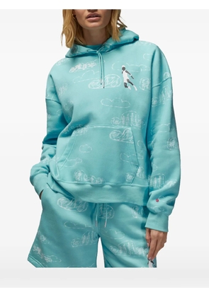 Jordan x Parker Duncan hoodie - Blue