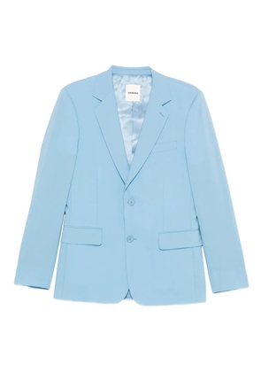 SANDRO button-fastening blazer - Blue