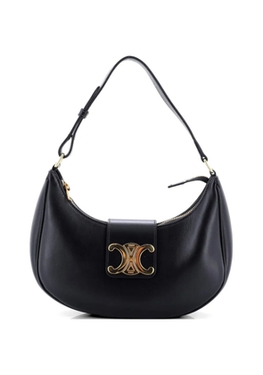 Celine Pre-Owned Ava Triomphe Bag Leather shoulder bag - Black