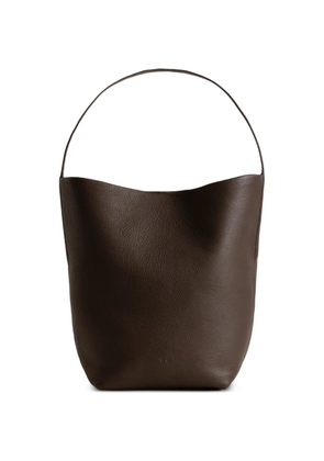 Yu Mei Teresa leather tote bag - Brown