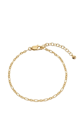 Monica Vinader textured link chain bracelet - Gold