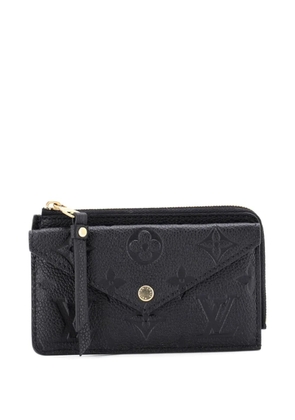 Louis Vuitton Pre-Owned Recto Verso Monogram Empreinte Leather card holder - Black