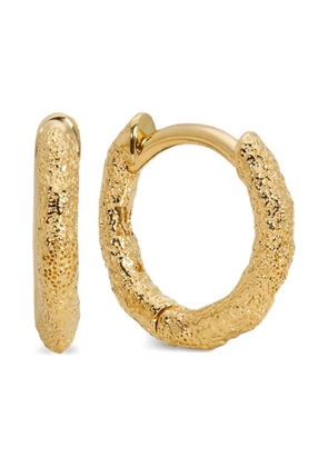 Monica Vinader mini Antica huggie earrings - Gold