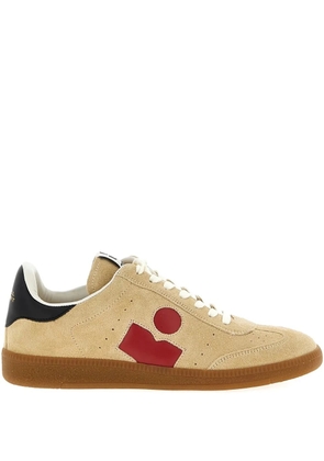 ISABEL MARANT Bryce suede low-top sneakers - Neutrals