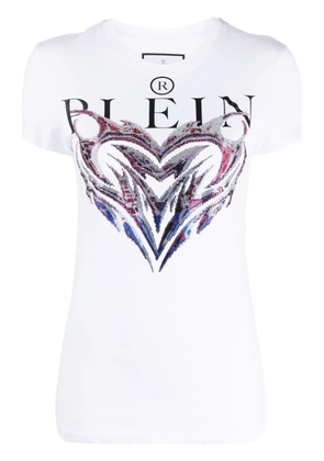 Philipp Plein graphic-print cotton T-shirt - White