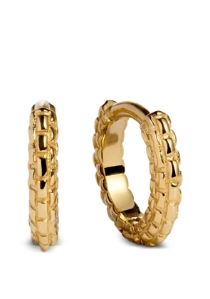 Monica Vinader mini Heirloom huggie earrings - Gold