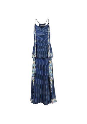 Mary Katrantzou patterned top and skirt set - Blue