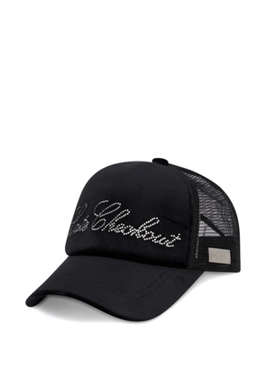 Philipp Plein crystals baseball cap - Black