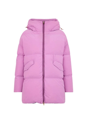 Herno quilted hooded jacket - Purple