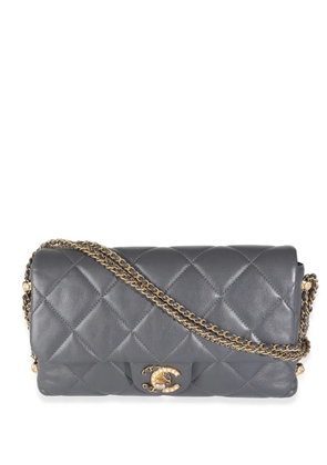 CHANEL Pre-Owned 2021-2023 Crush On Chains shoulder bag - Grey