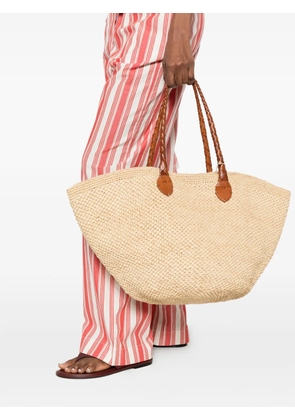 DRAGON DIFFUSION x Sovani Brunella woven tote bag - Brown