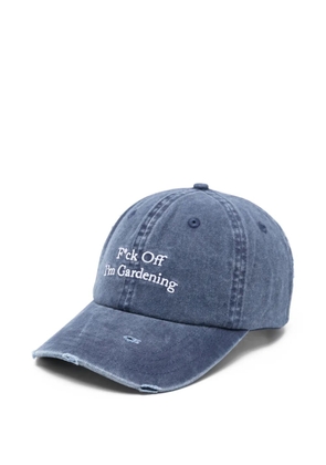 Bram’s Fruit distressed cap - Blue