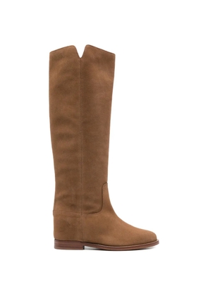Via Roma 15 knee-length boots - Brown