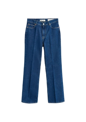 OUR LEGACY 70s Cut pressed-crease bootcut jeans - Blue