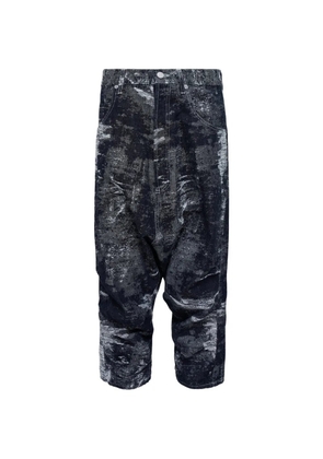 Taakk Sarouel drop-crotch trousers - Blue