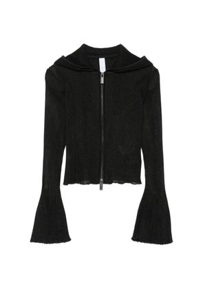 CFCL hooded bell sleeve jacket - Black